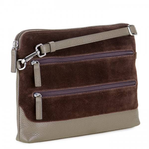 Mywalit Borsa a tracolla Pompei con zip Mink Promozione Limitata