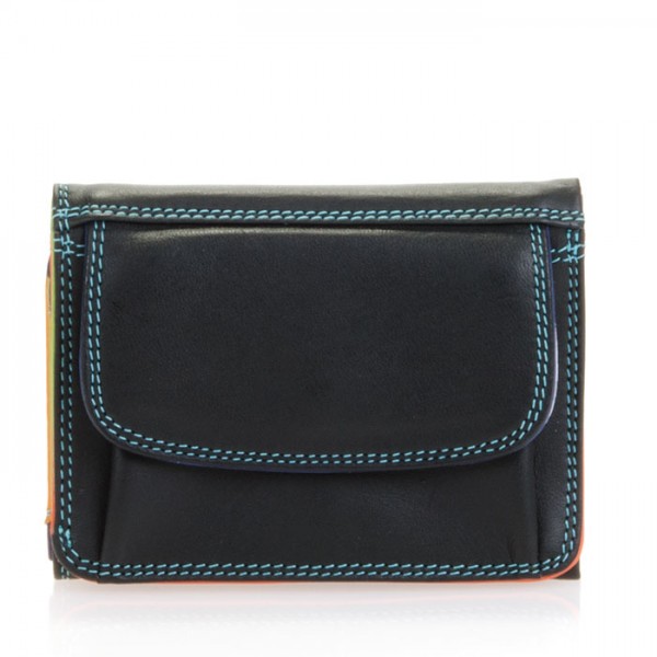 Mywalit Portafoglio a tre ante mini Black Pace