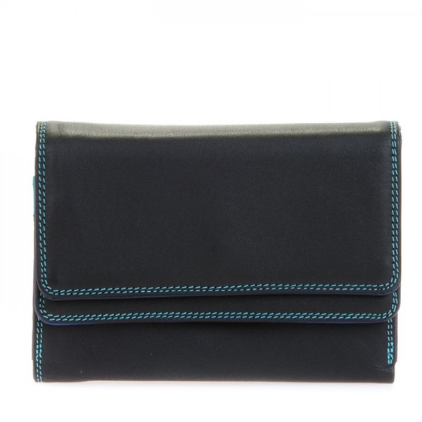 Mywalit Portamonete/Portafoglio con doppio risvolto Black Pace