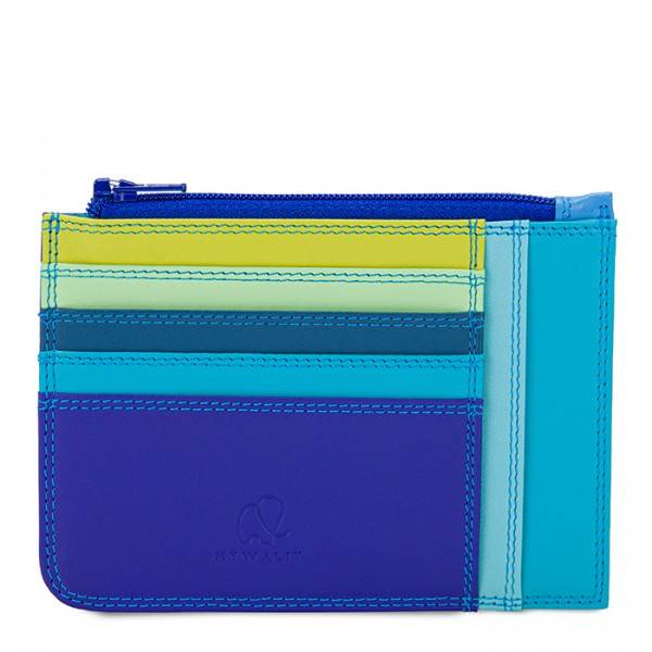 Mywalit Porta carte di credito slim con portamonete Seascape