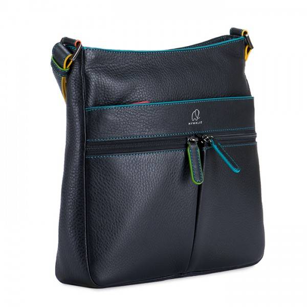 Mywalit Borsa a tracolla Slim Cortona Black Pace Spedizione Gratuita