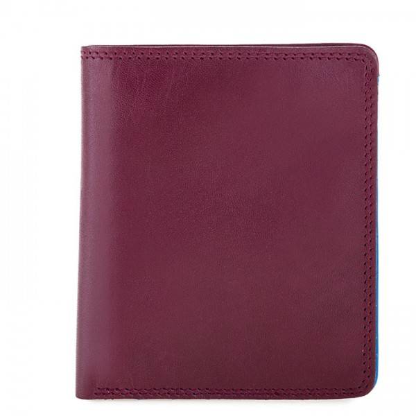 Mywalit Portafoglio standard uomo con tecnologia RFID Prugna-Celeste