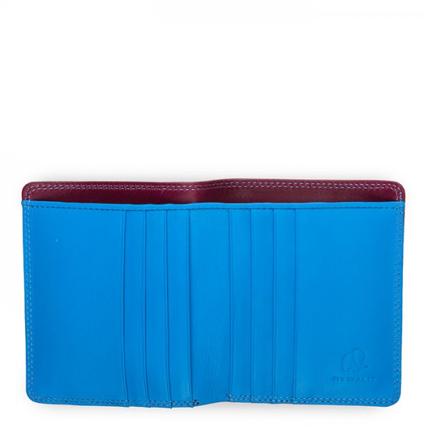 Mywalit Portafoglio standard uomo con tecnologia RFID Prugna-Celeste Shopping Online