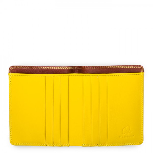 Mywalit Portafoglio standard uomo con tecnologia RFID Marrone-Giallo Affare Del Giorno