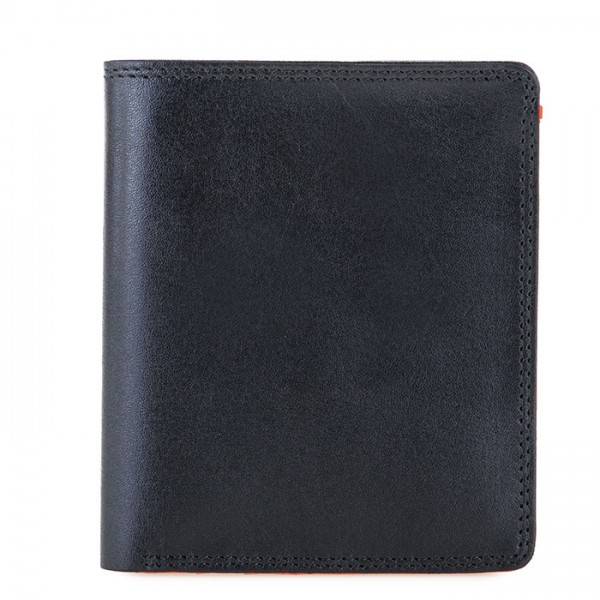 Mywalit Portafoglio standard uomo con tecnologia RFID Nero-Arancione