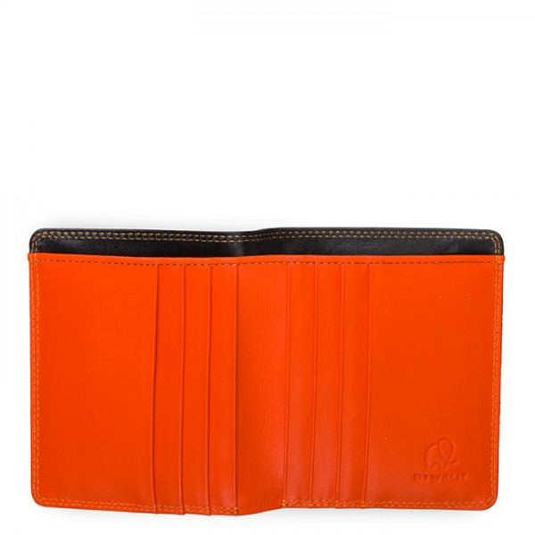 Mywalit Portafoglio standard uomo con tecnologia RFID Nero-Arancione Prezzo Ridotto