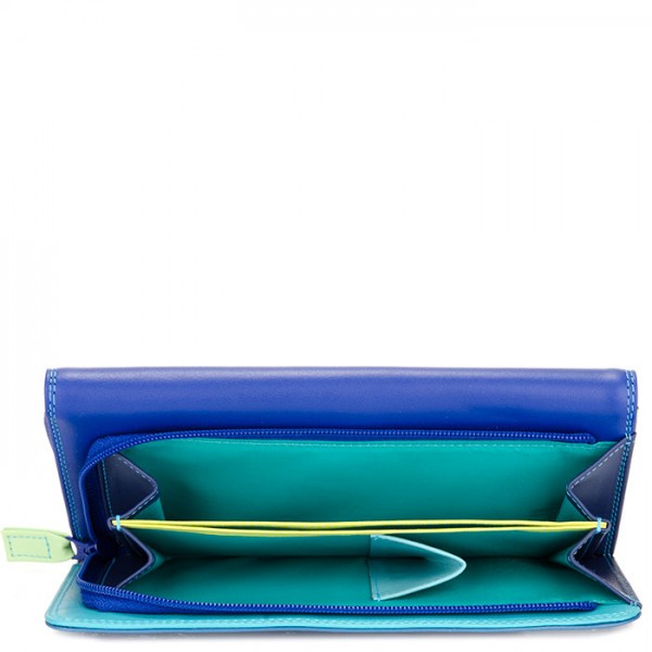 Mywalit Portafoglio a tre ante con zip Seascape Moda