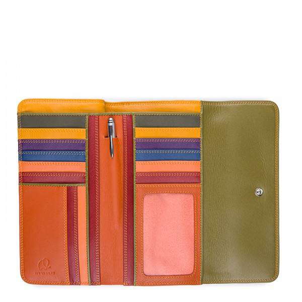 Mywalit Portafoglio a tre ante con zip Lucca Offerta esclusiva
