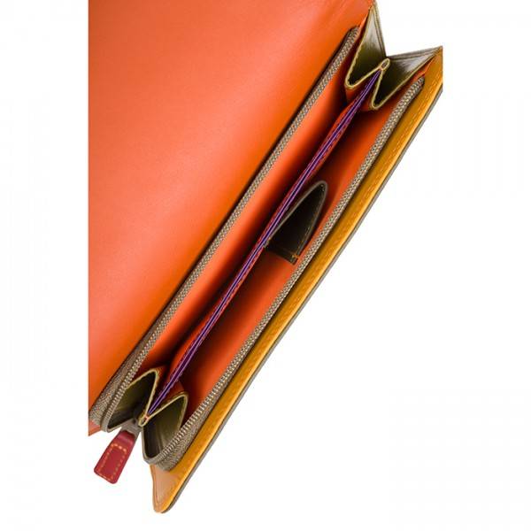 Mywalit Portafoglio a tre ante con zip Lucca Offerta esclusiva