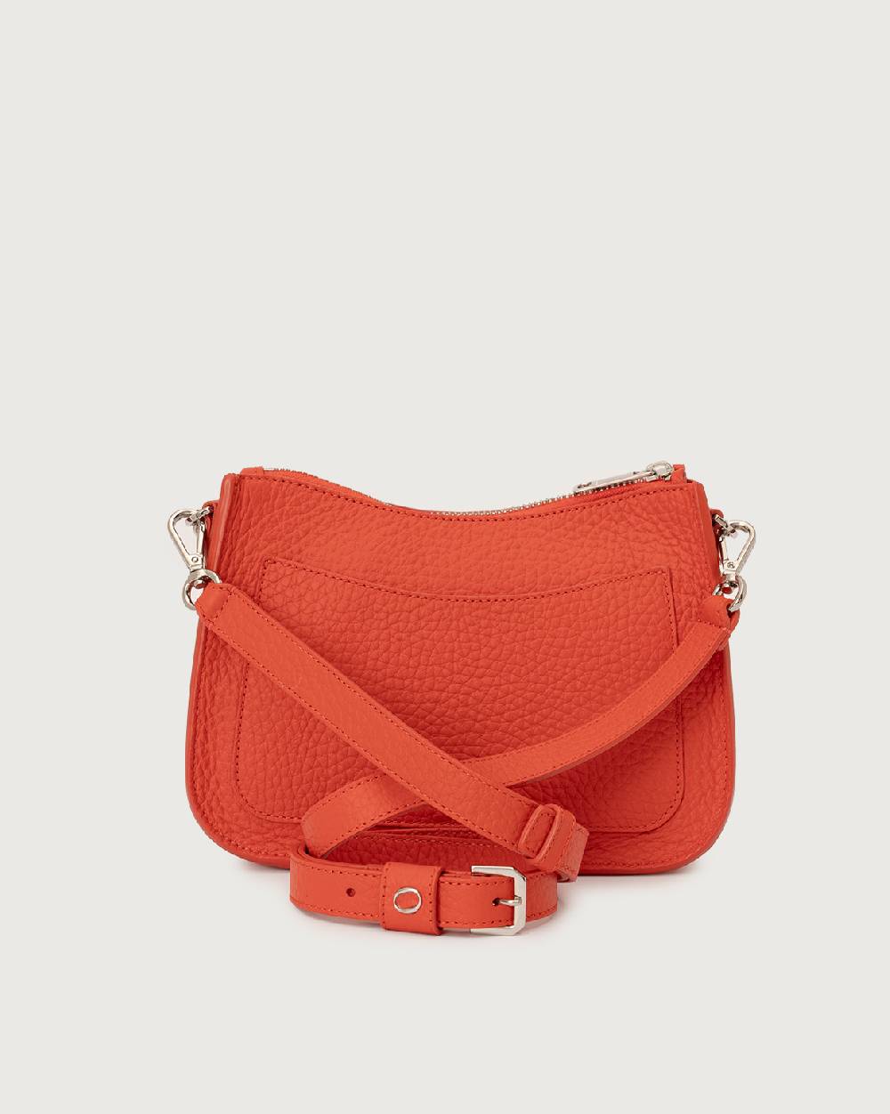 Orciani Borsa crossbody mini New Moon Soft in pelle martellata Vendita