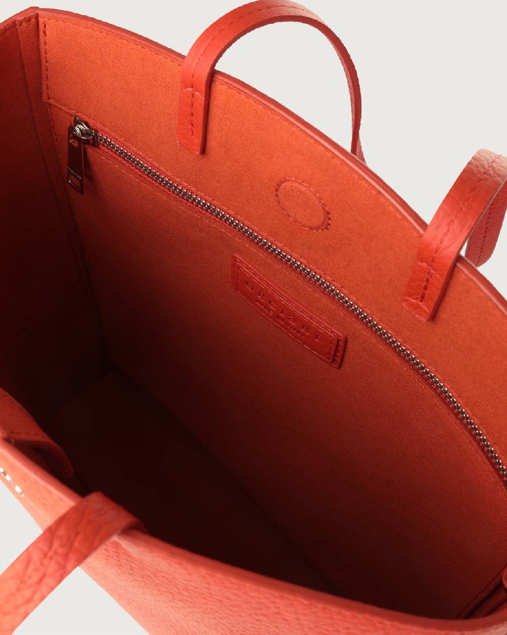 Orciani Shopper media Ladylike M Soft in pelle In Linea