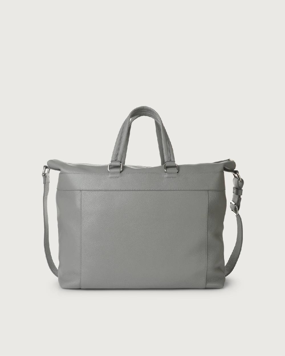 Orciani Borsa a mano e a tracolla grande Micron in pelle Sottocosto