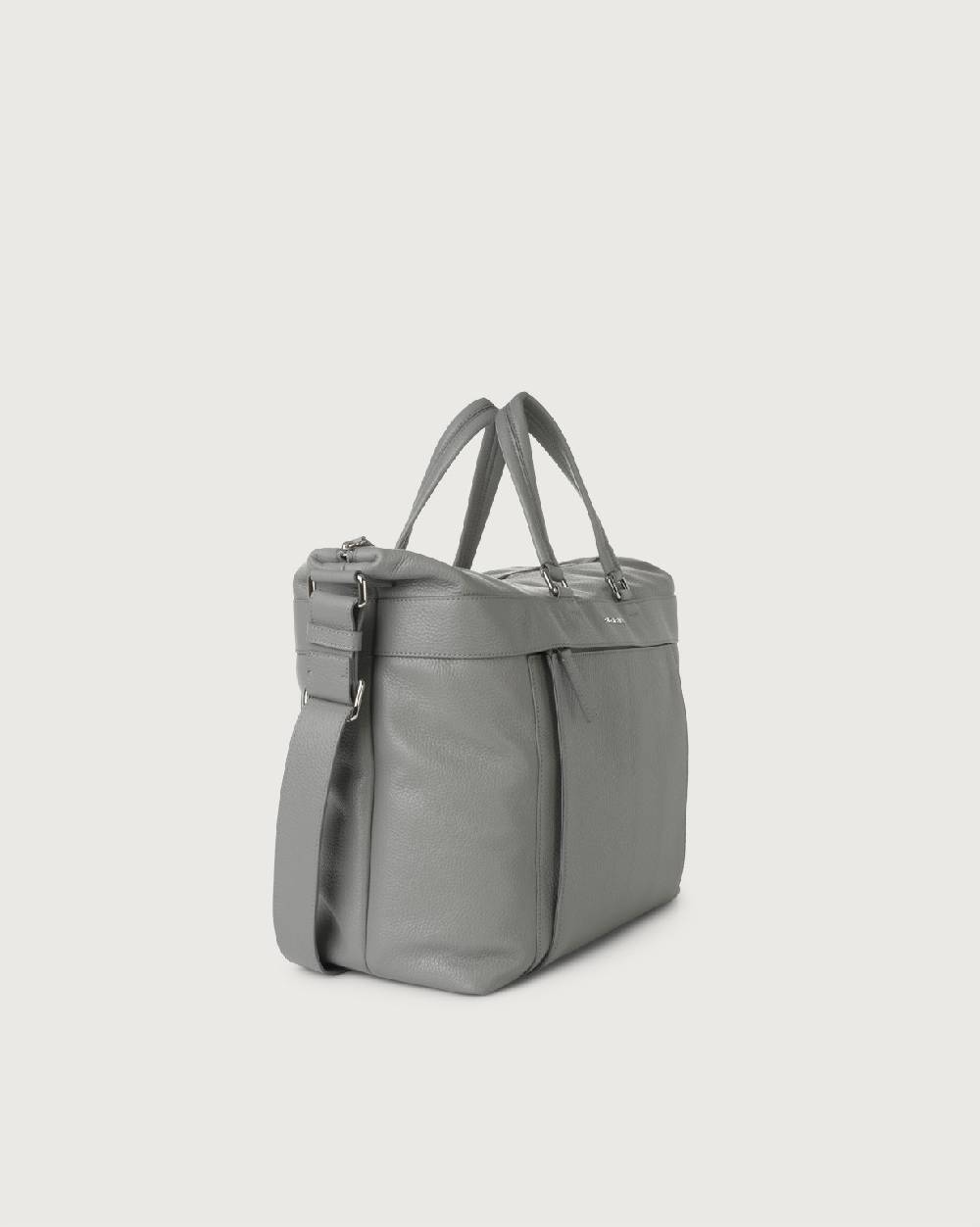 Orciani Borsa a mano e a tracolla grande Micron in pelle Sottocosto