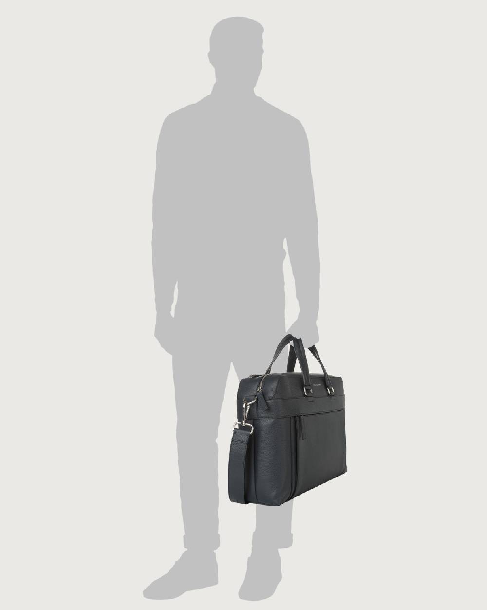 Orciani Borsa briefcase Micron in pelle Sconto