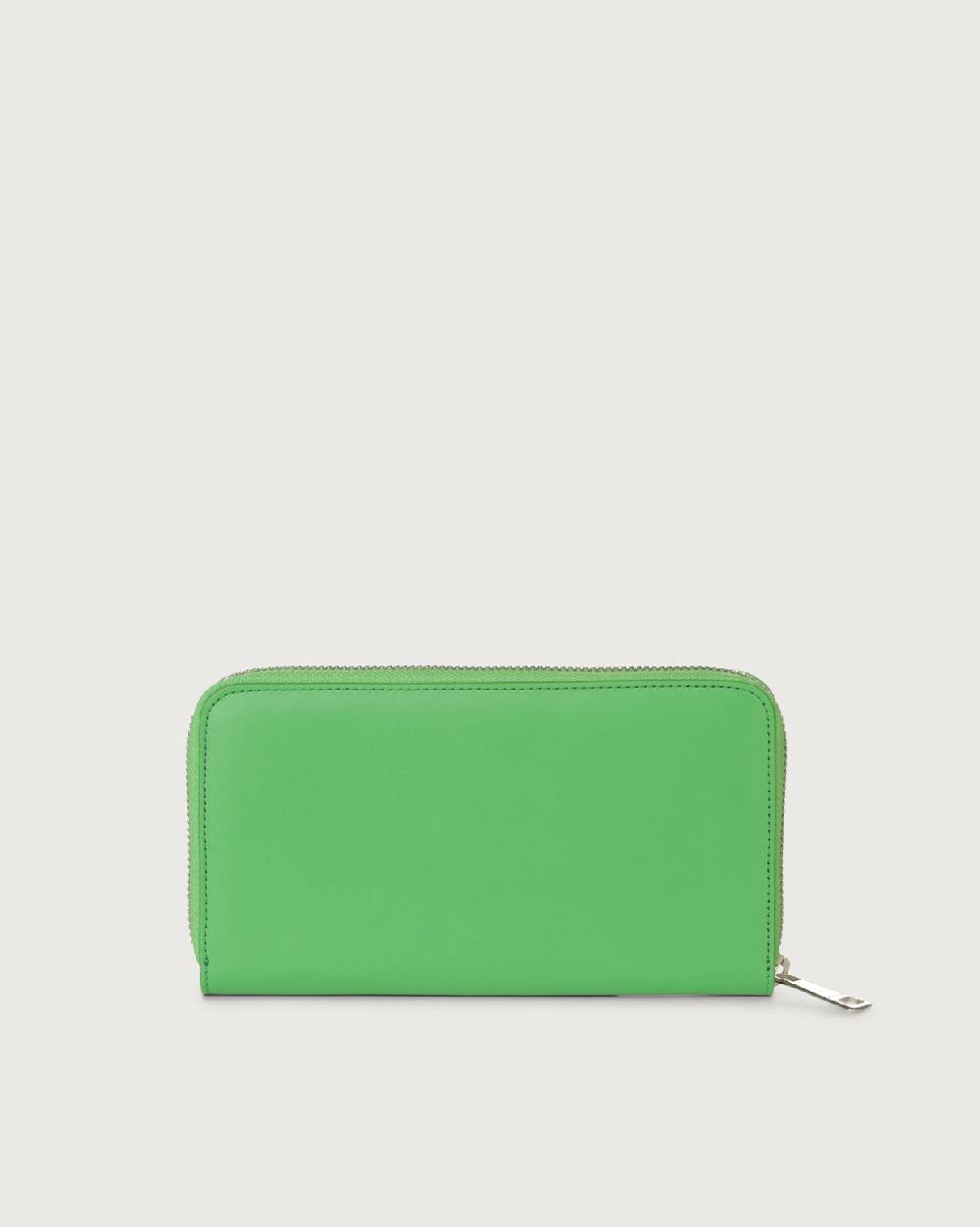 Orciani Portafoglio grande Liberty in pelle con zip Negozio
