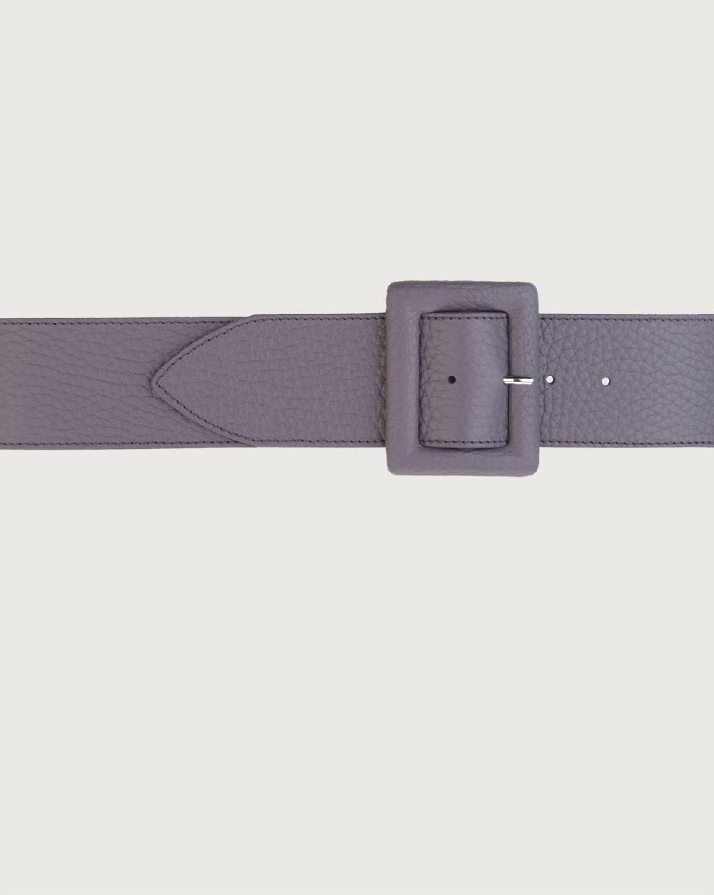 Orciani Cintura alta Soft in pelle con fibbia rivestita Vendite Flash