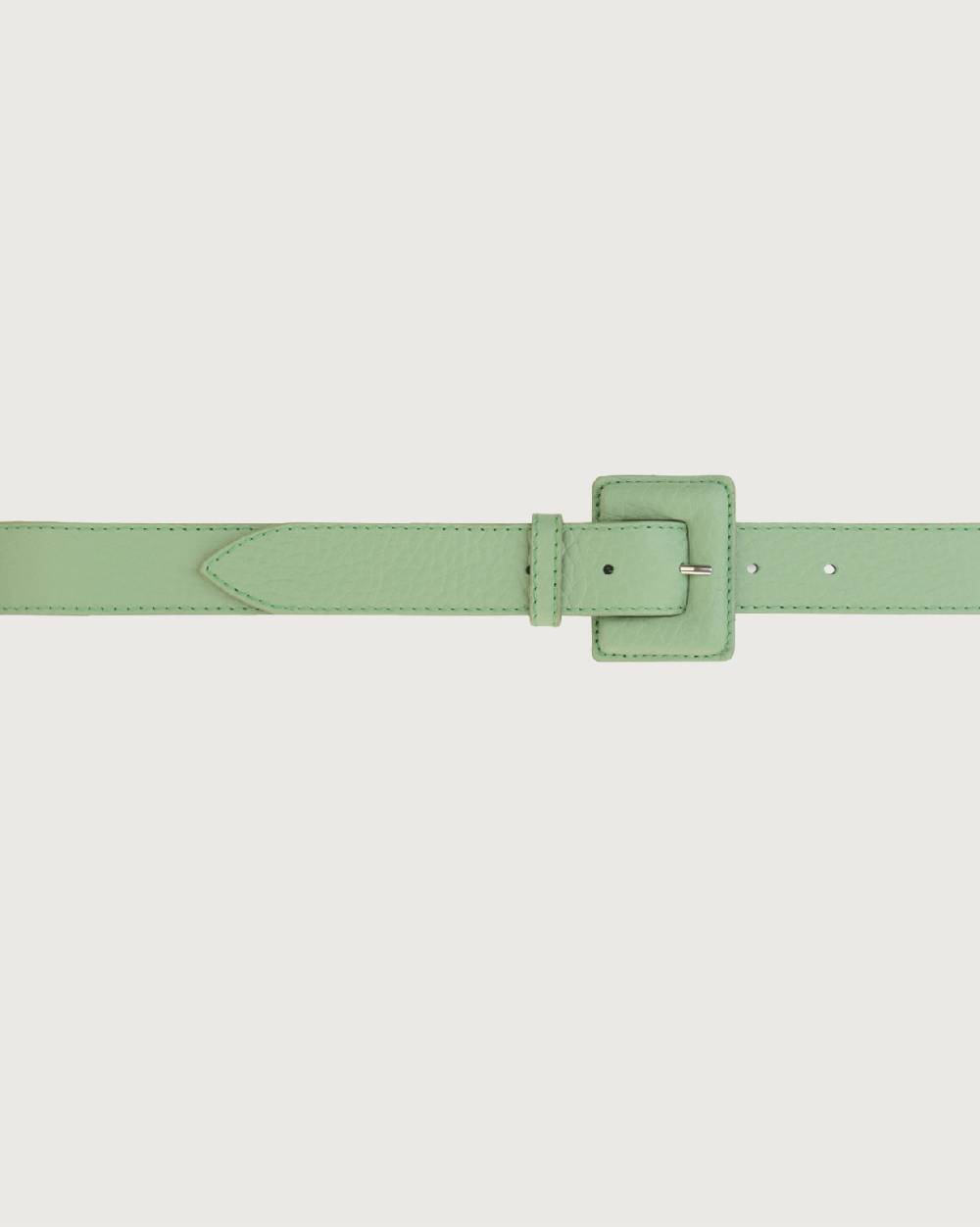 Orciani Cintura Soft in pelle con fibbia rivestita Promozione