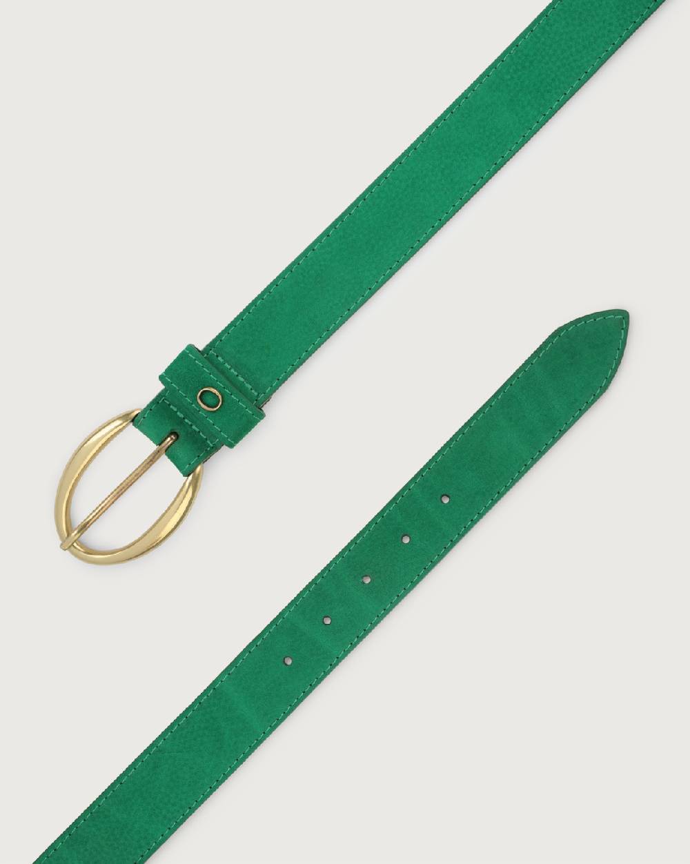 Orciani Cintura Nabucco in nubuck con monogram Acquista Ora