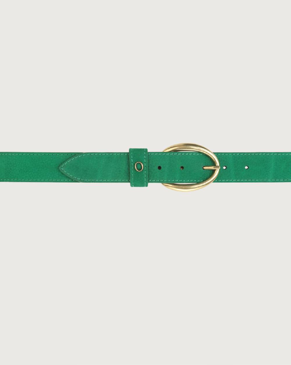 Orciani Cintura Nabucco in nubuck con monogram Acquista Ora