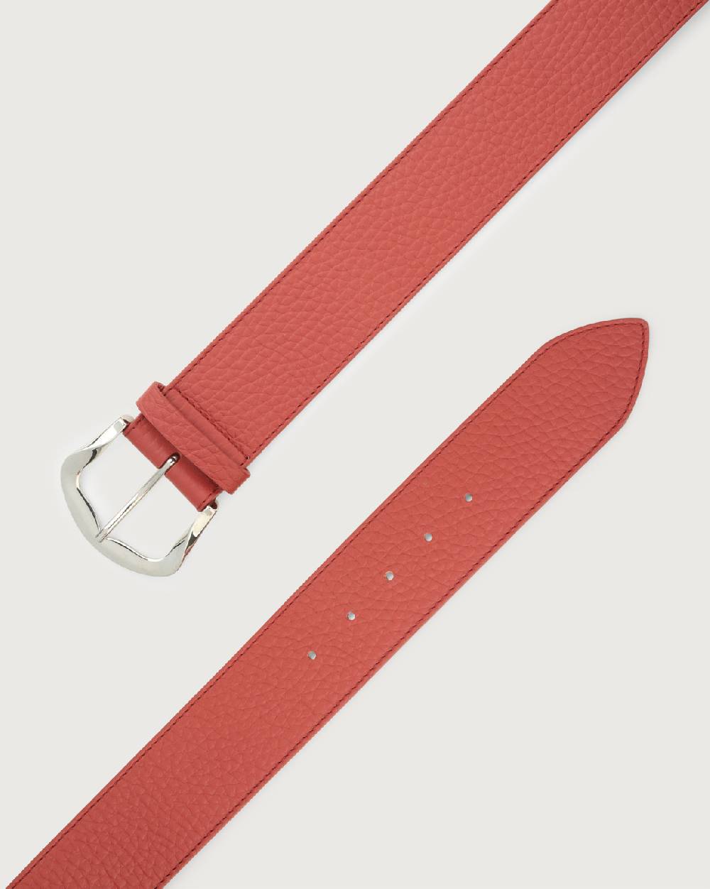 Orciani Cintura Soft in pelle 5 cm Consegna Veloce