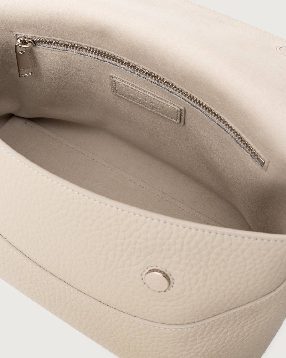 Orciani Borsa a spalla Nana Soft in pelle martellata con tracolla Offerte