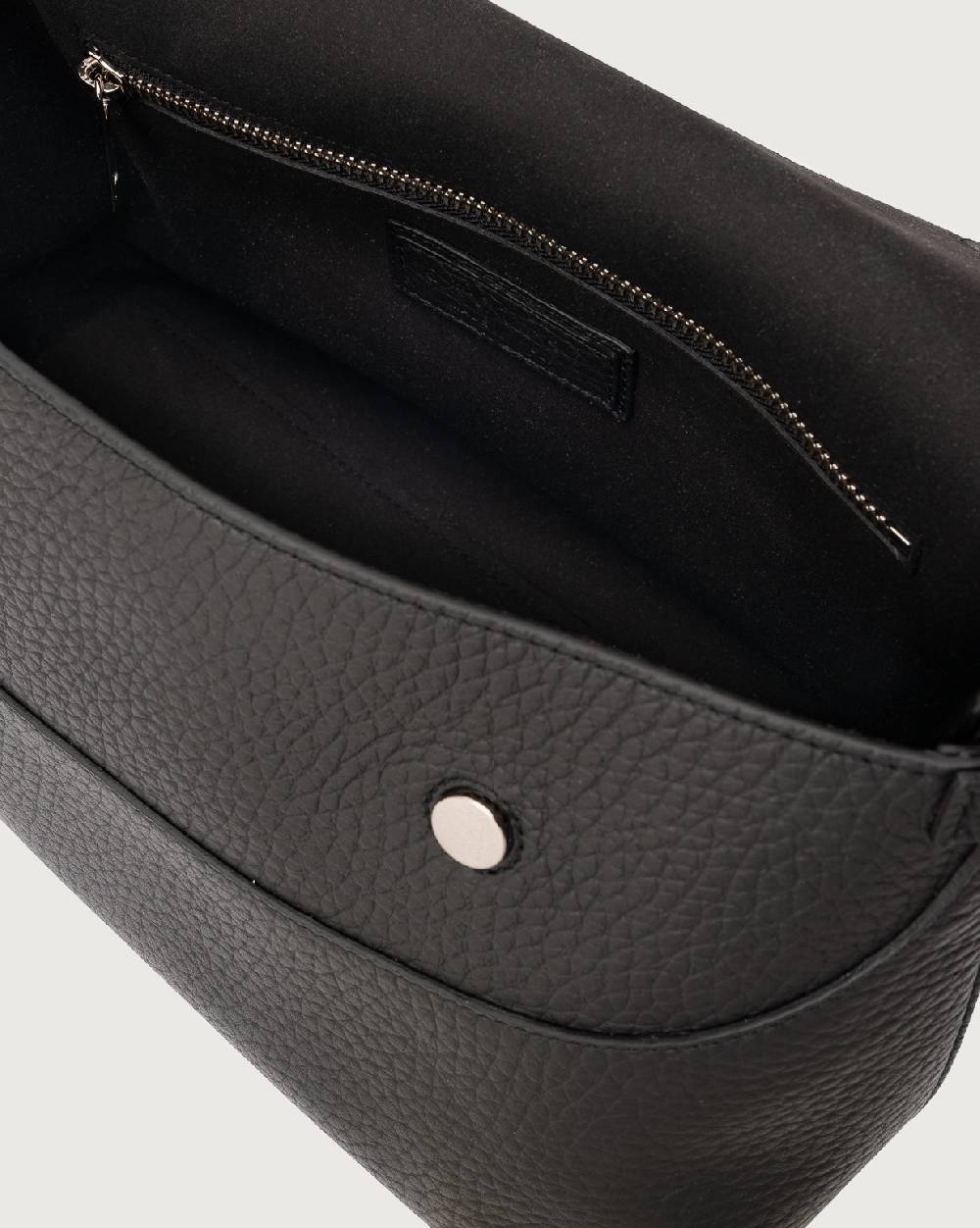 Orciani Borsa a spalla Nana Soft in pelle martellata con tracolla Vendite Flash