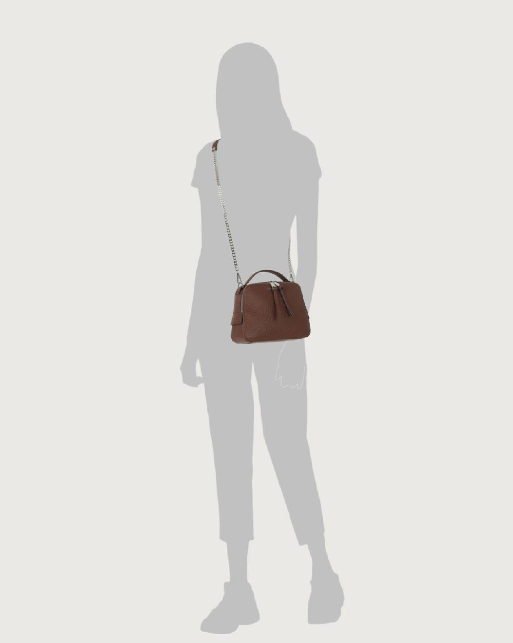 Orciani Mini Bag Chéri Soft in pelle a mano con tracolla In Saldo