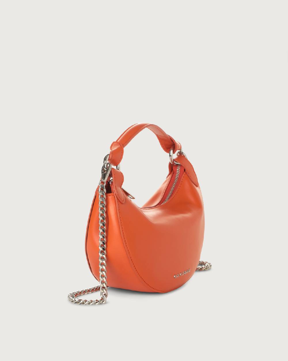Orciani Mini Bag Dumpling Vanity in pelle con tracolla 2025