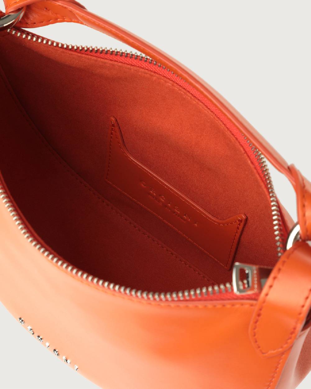 Orciani Mini Bag Dumpling Vanity in pelle con tracolla 2025