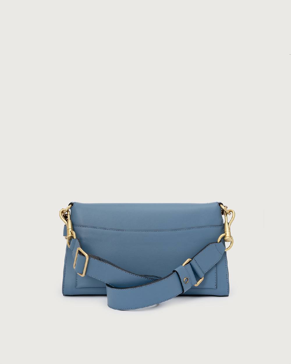Orciani Borsa a spalla Missy Longuette Couture in pelle con tracolla Italia