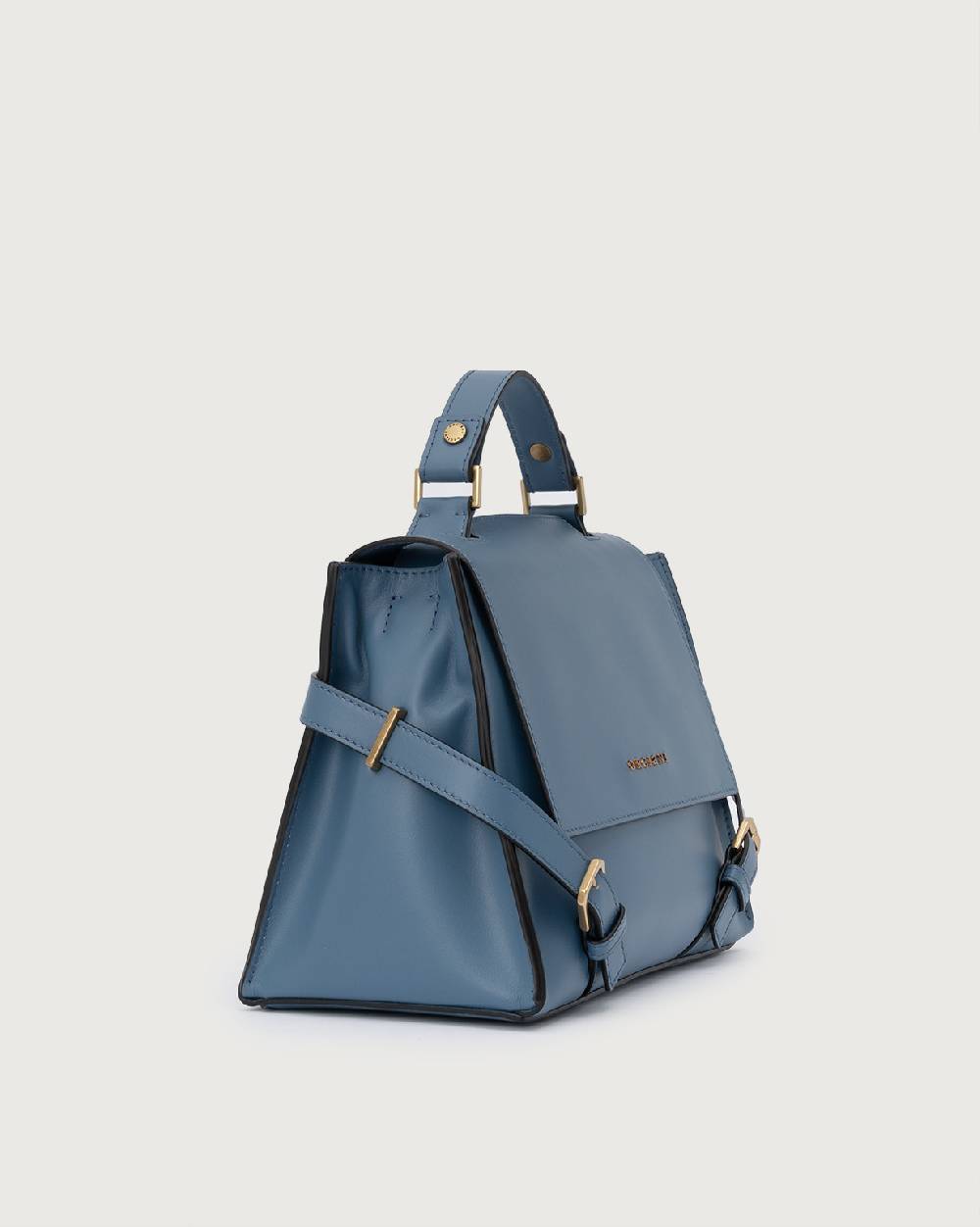 Orciani Borsa Sveva Couture Piccola in pelle con tracolla Offerte giornaliere