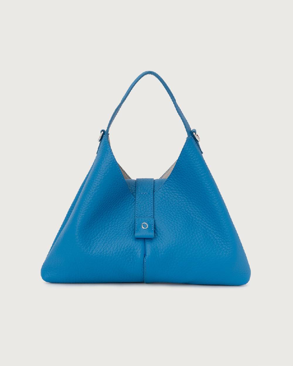 Orciani Borsa a mano Vita Soft piccola in pelle con tracolla