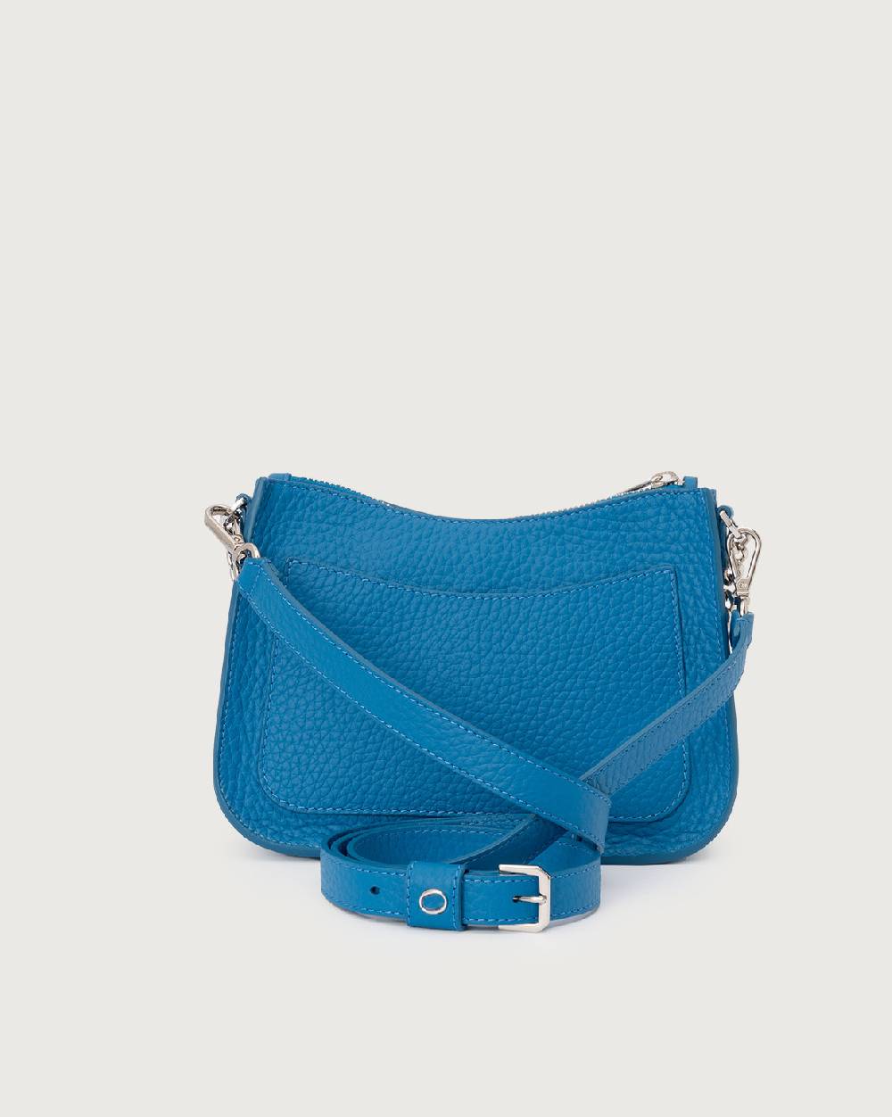 Orciani Borsa crossbody mini New Moon Soft in pelle martellata Promozione