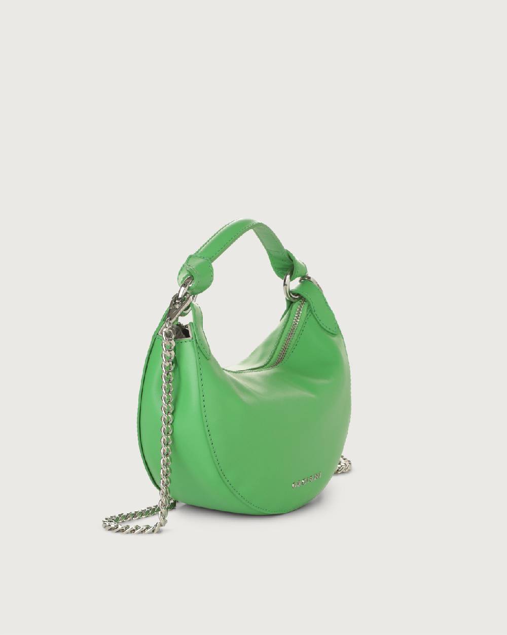 Orciani Mini Bag Dumpling Vanity in pelle con tracolla Consegna Veloce