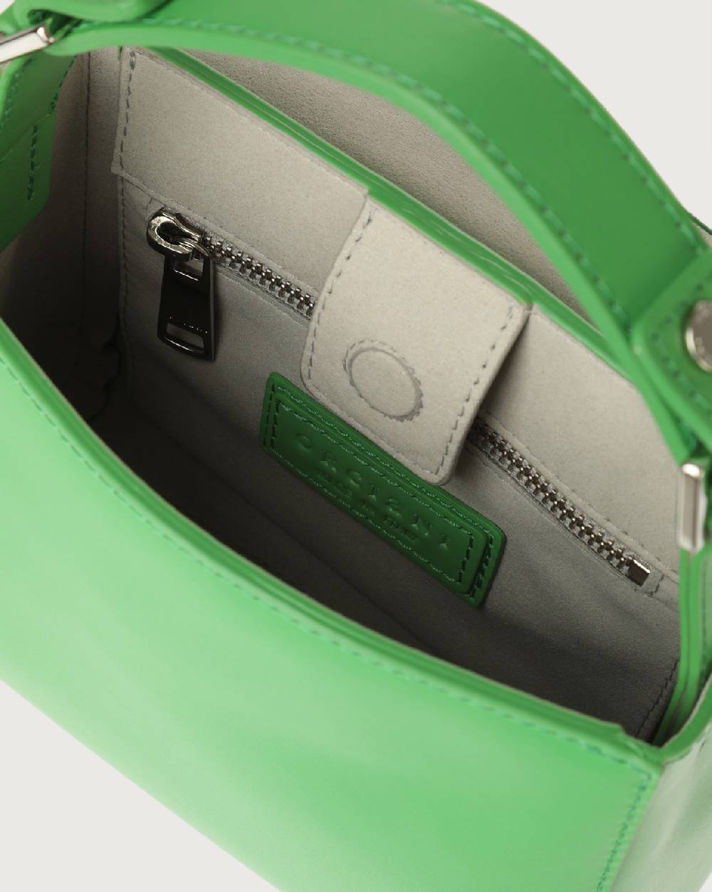 Orciani Borsa Sveva Vanity Mini a mano in pelle con tracolla Fino Al -60%