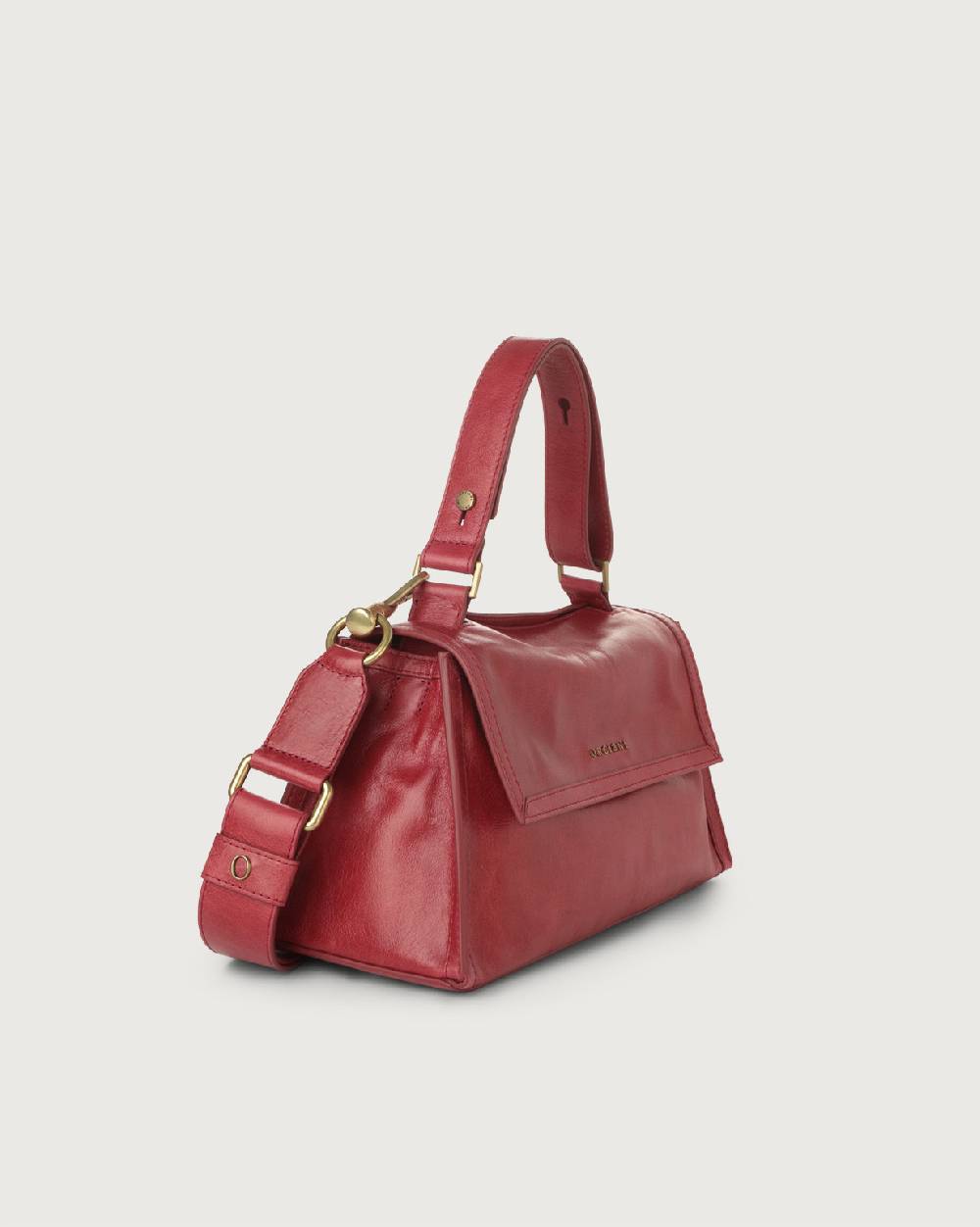 Orciani Borsa Sveva Longuette Notturno in pelle con tracolla Sconto