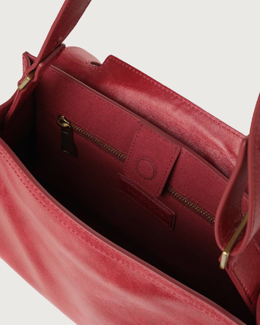 Orciani Borsa Sveva Longuette Notturno in pelle con tracolla Sconto