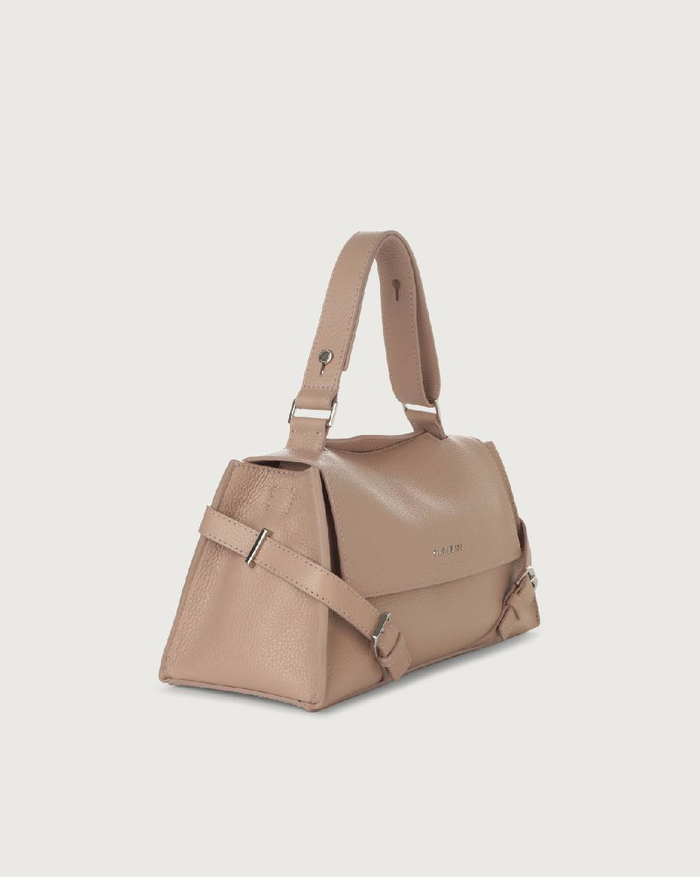 Orciani Borsa Sveva Longuette Sense in pelle con tracolla Vendita Calda