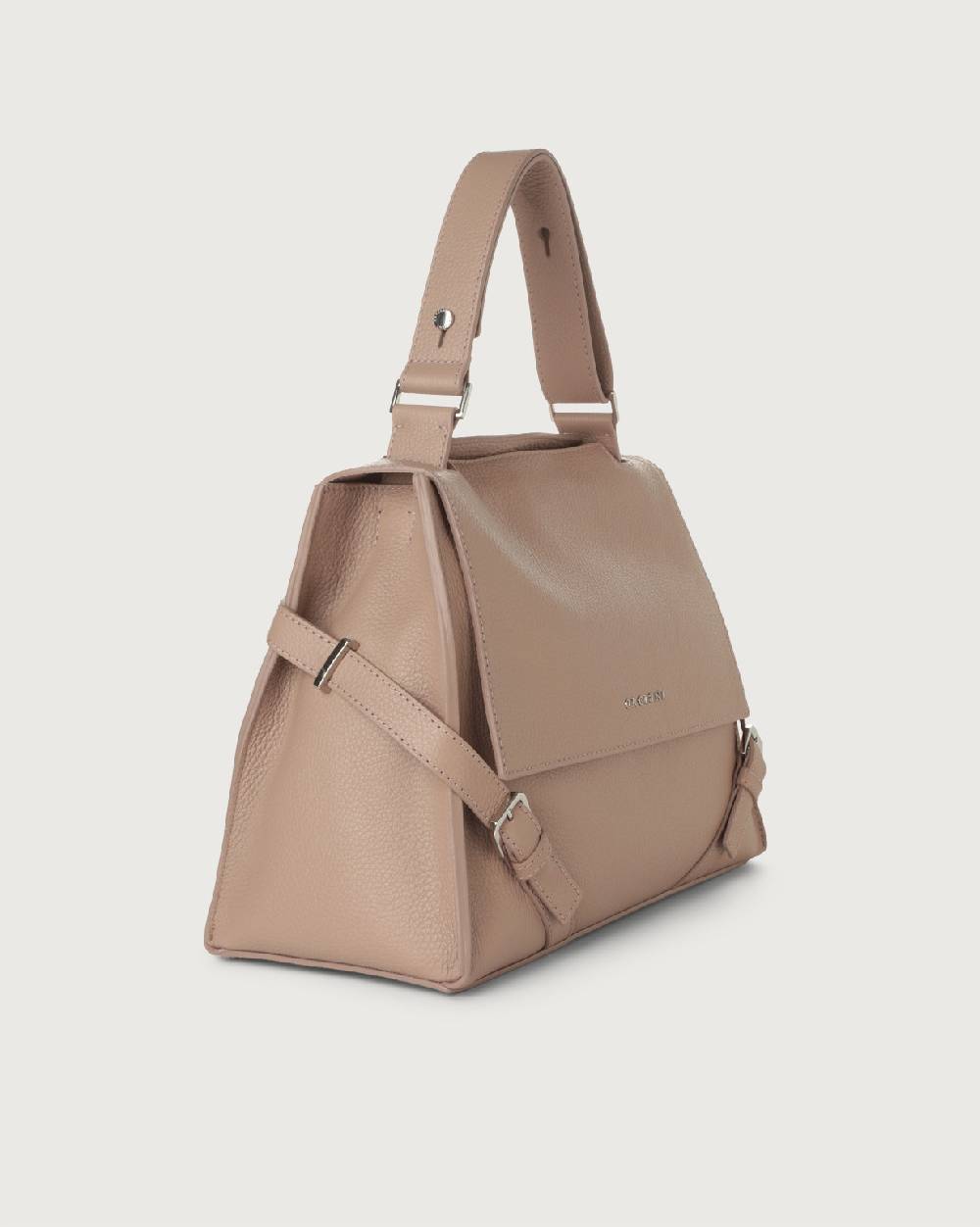 Orciani Borsa Sveva Sense Media a spalla in pelle con tracolla Vendita Economica