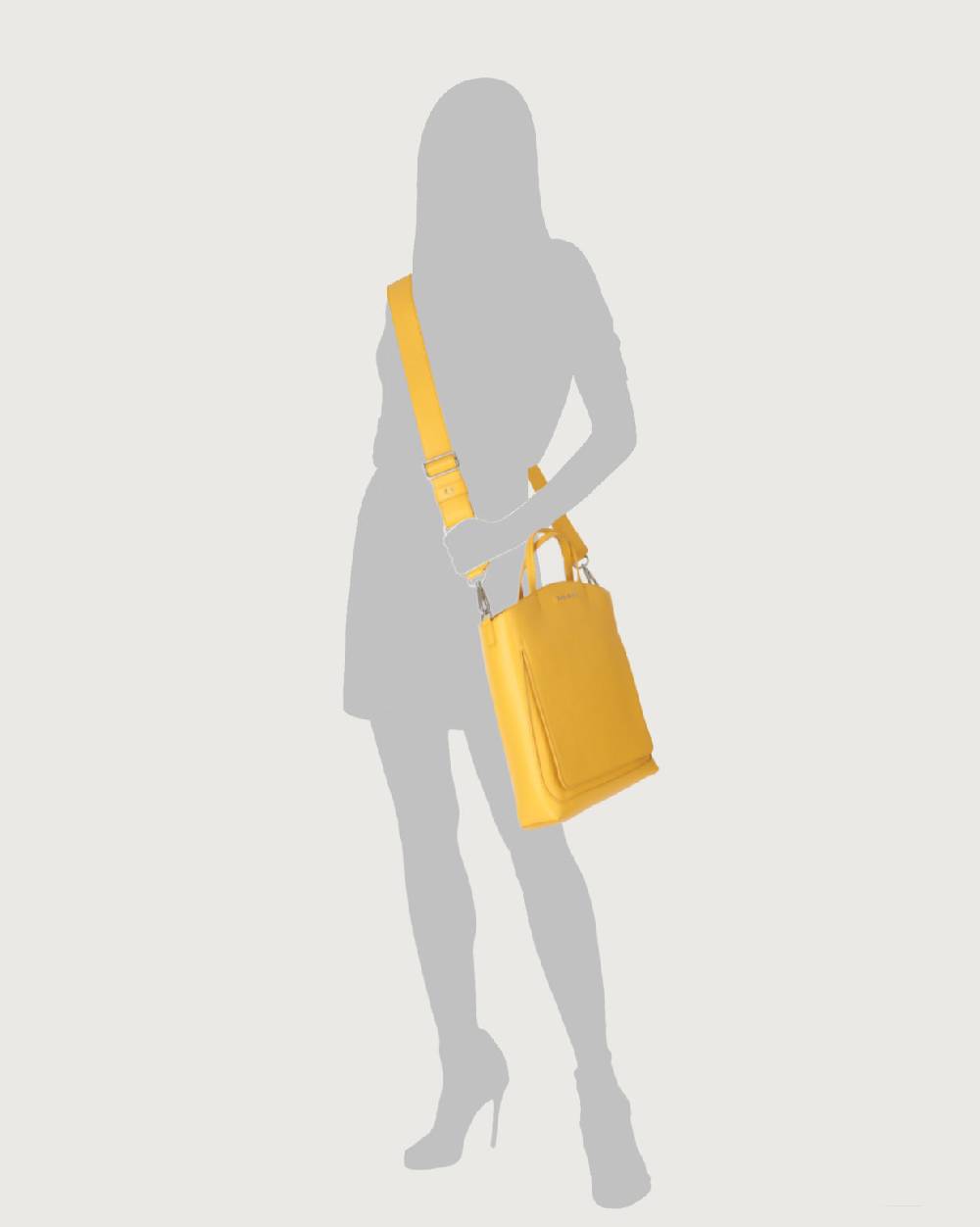 Orciani Shopper piccola Vulona S Premium in pelle Nuova