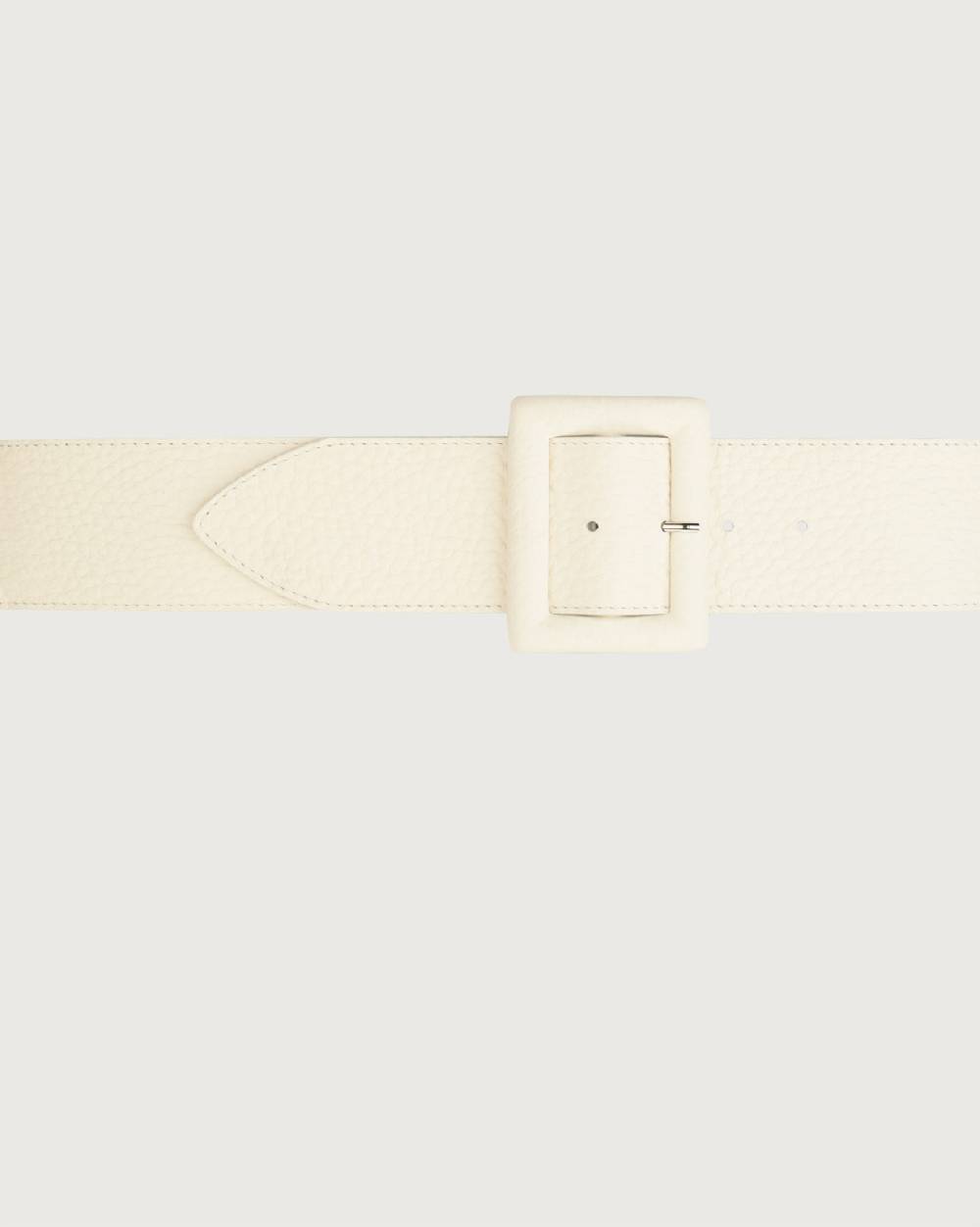 Orciani Cintura alta Soft in pelle con fibbia rivestita Promozione