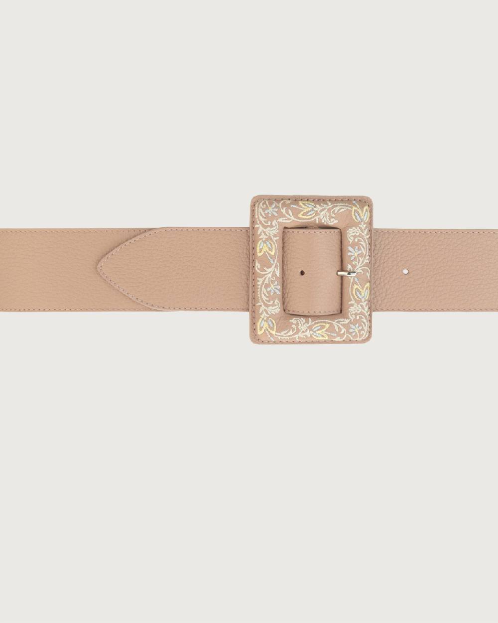 Orciani Cintura alta Sense Tulip in pelle Promozione Limitata