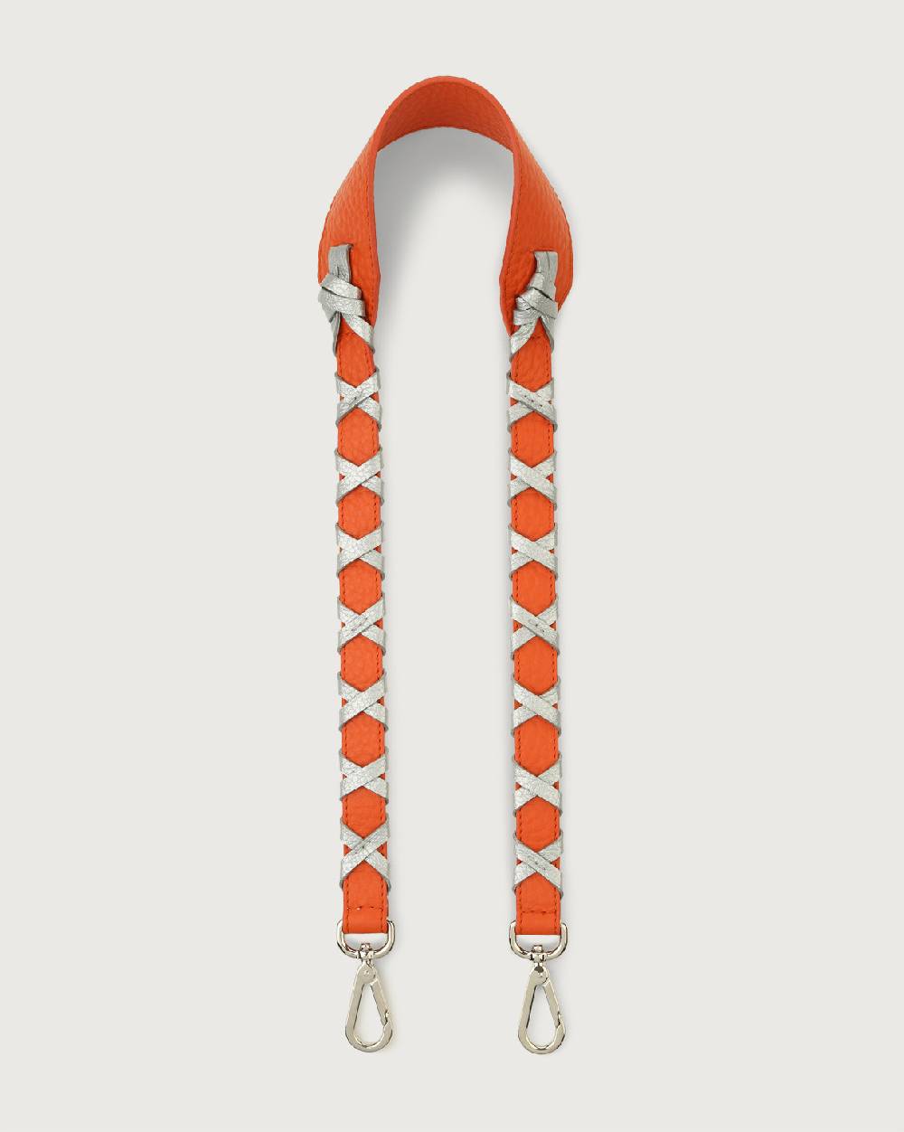 Orciani Tracolla Soft in pelle con intreccio Shopping Online