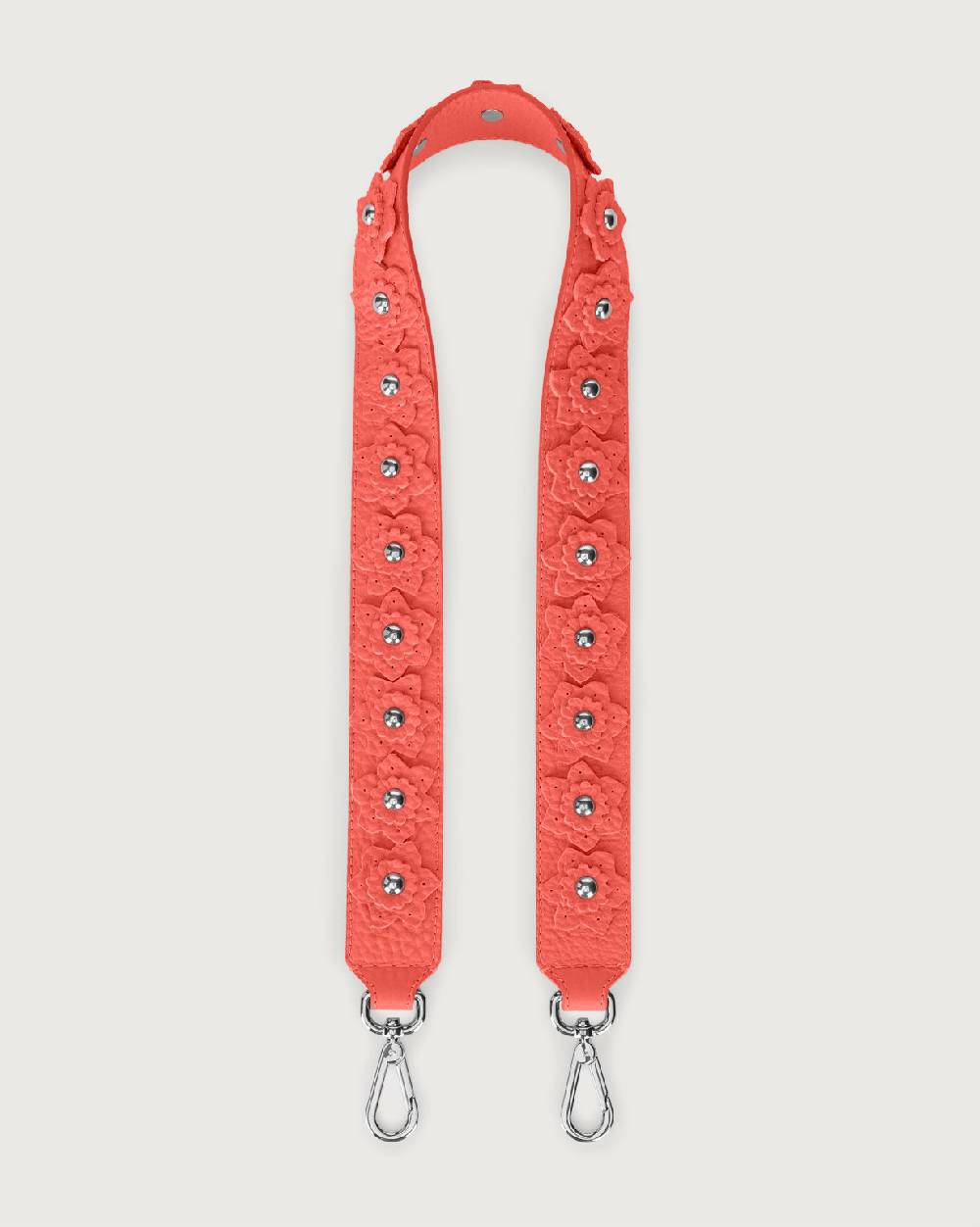 Orciani Tracolla crossbody Soft Flower in pelle