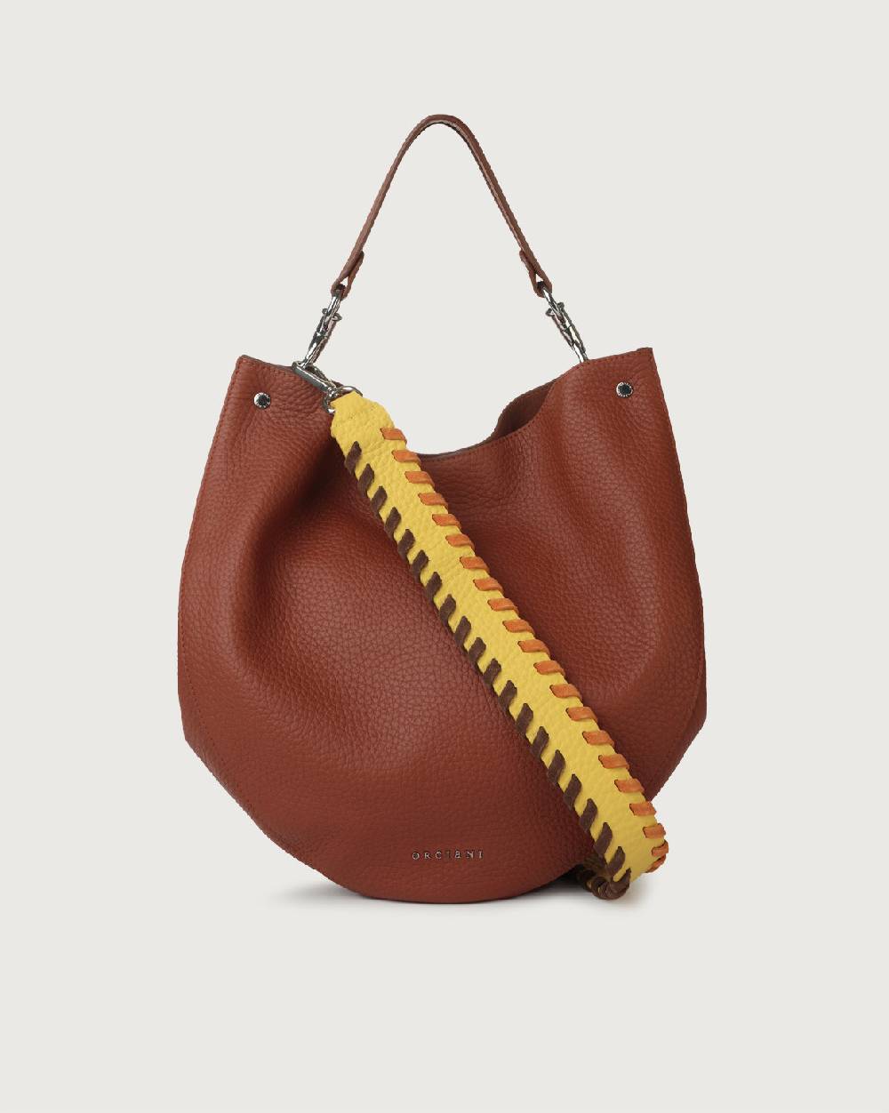 Orciani Tracolla crossbody Ethnic Soft in pelle Convenienza