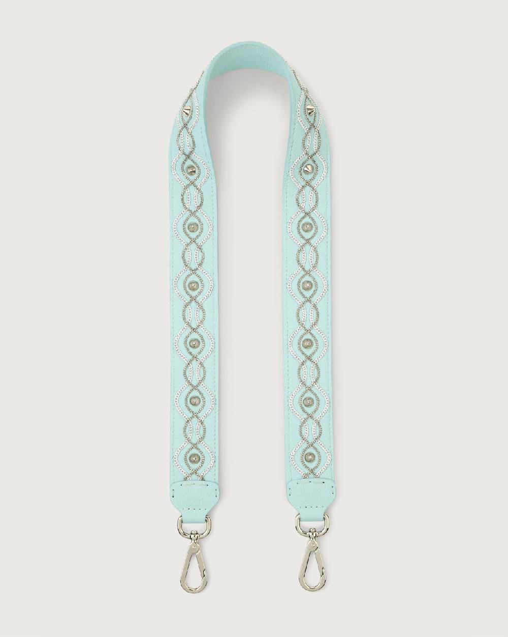 Orciani Tracolla White Chain in pelle Sconto