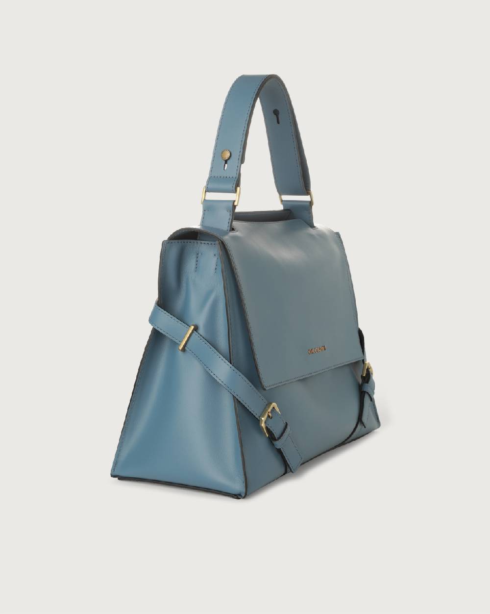 Orciani Borsa Sveva Couture Media a spalla in pelle con tracolla Offerte