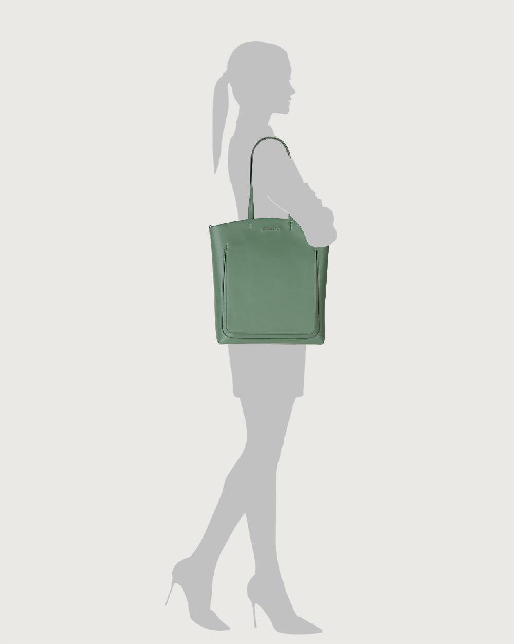 Orciani Shopping media Vulona M Premium in pelle In Saldo