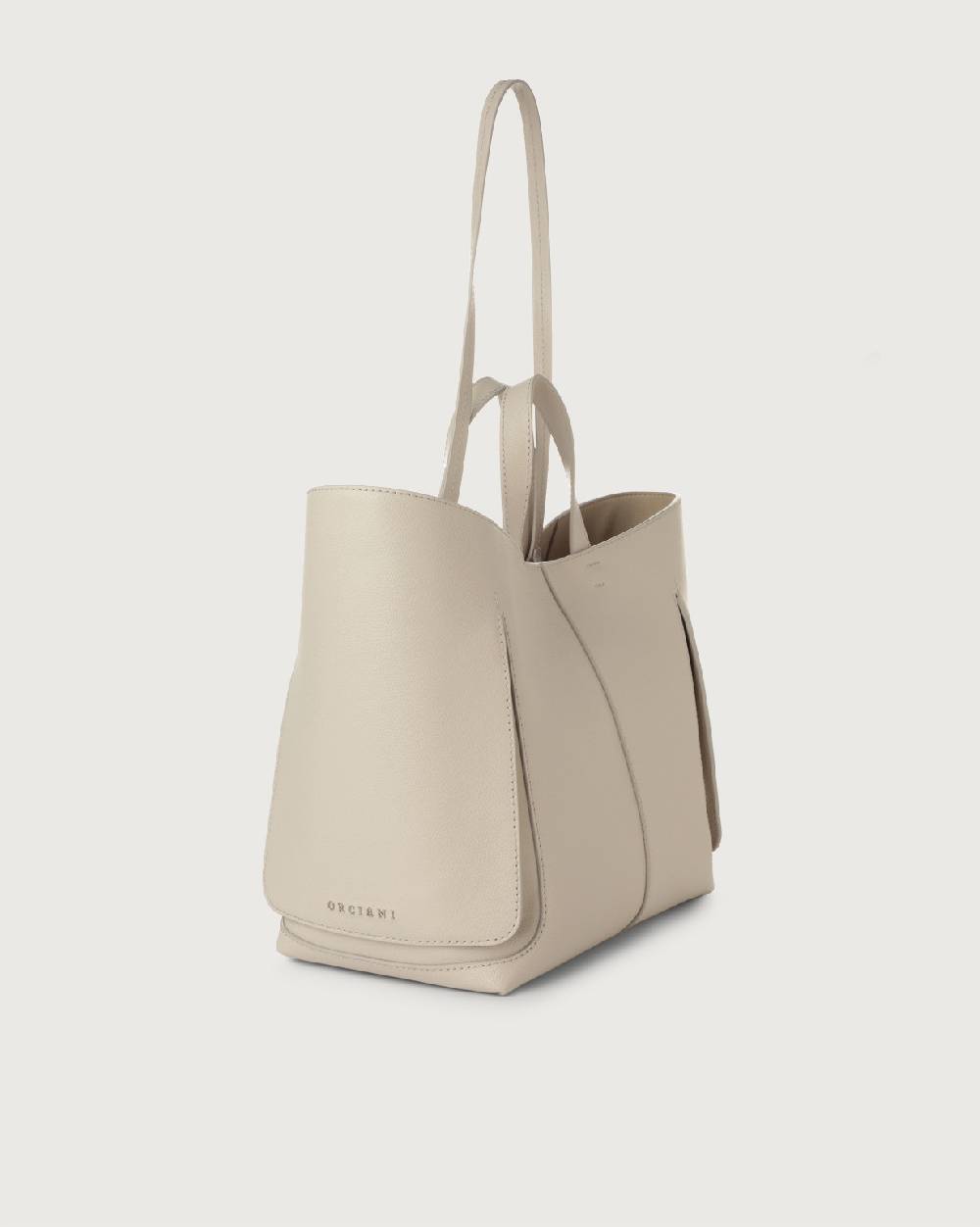 Orciani Shopper Vulona Premium in pelle Nuova