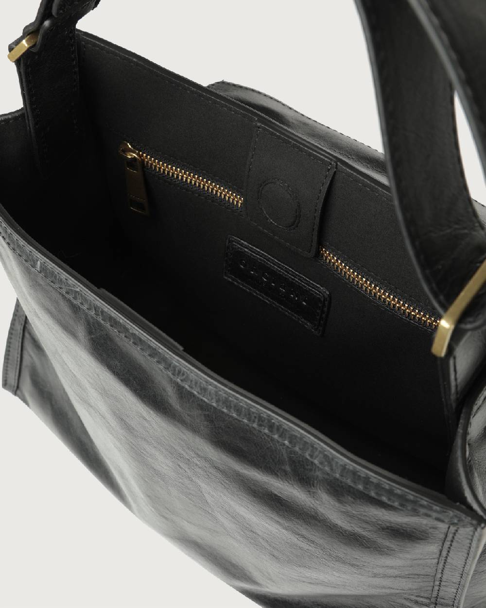 Orciani Borsa Sveva Notturno Media in pelle con tracolla Italia